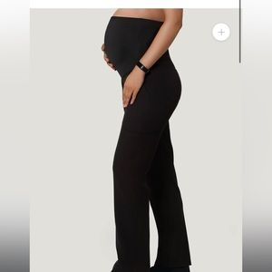 Mandala maternity scrub cargo pants medium black
